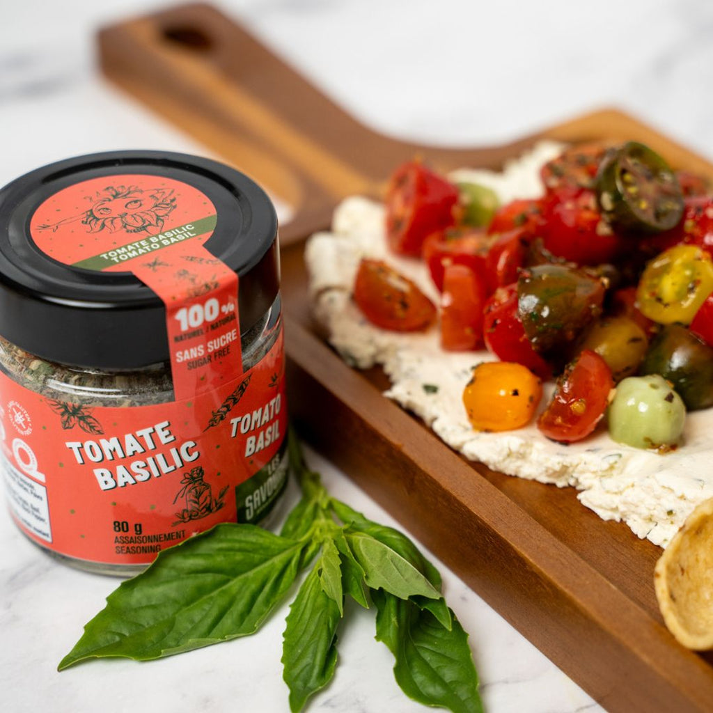 Planche apéro Boursin & Tomates – au Mélange Tomate-Basilic Les Savoureux