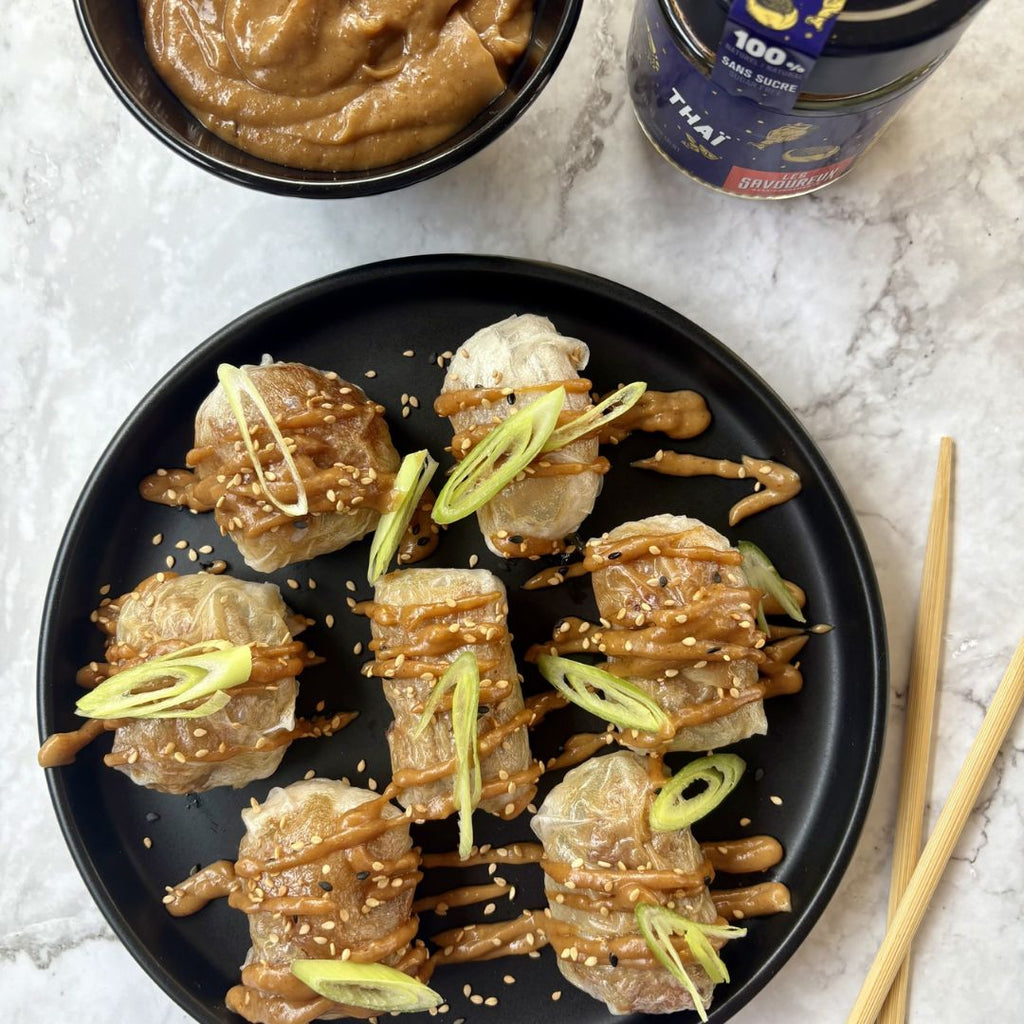 🥟 Dumplings de poulet au Air Fryer - Les Savoureux