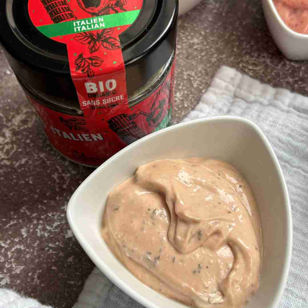 SAUCE POUR FONDUE OU RACLETTE MAYO-KETCHUP "SAVOURISÉE" - Les Savoureux