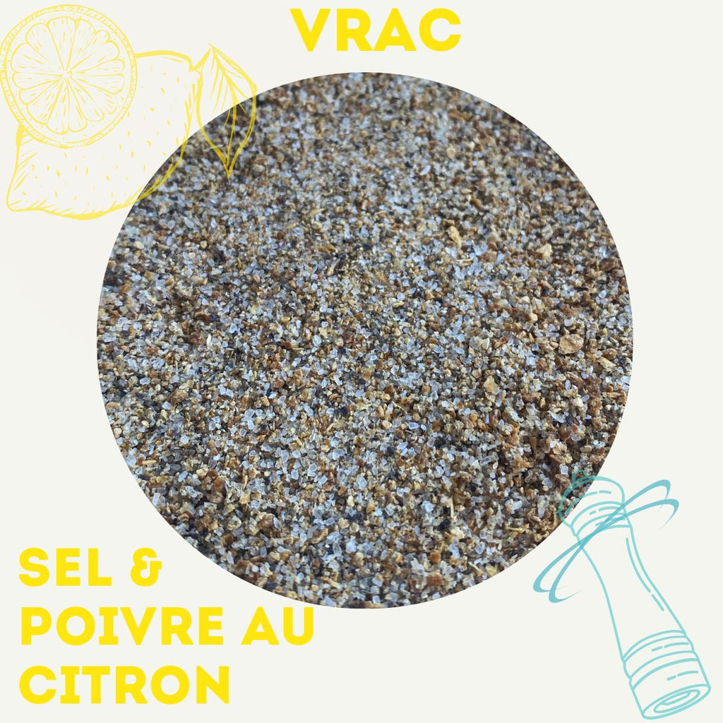 VRAC - SEL & POIVRE AU CITRON 200G