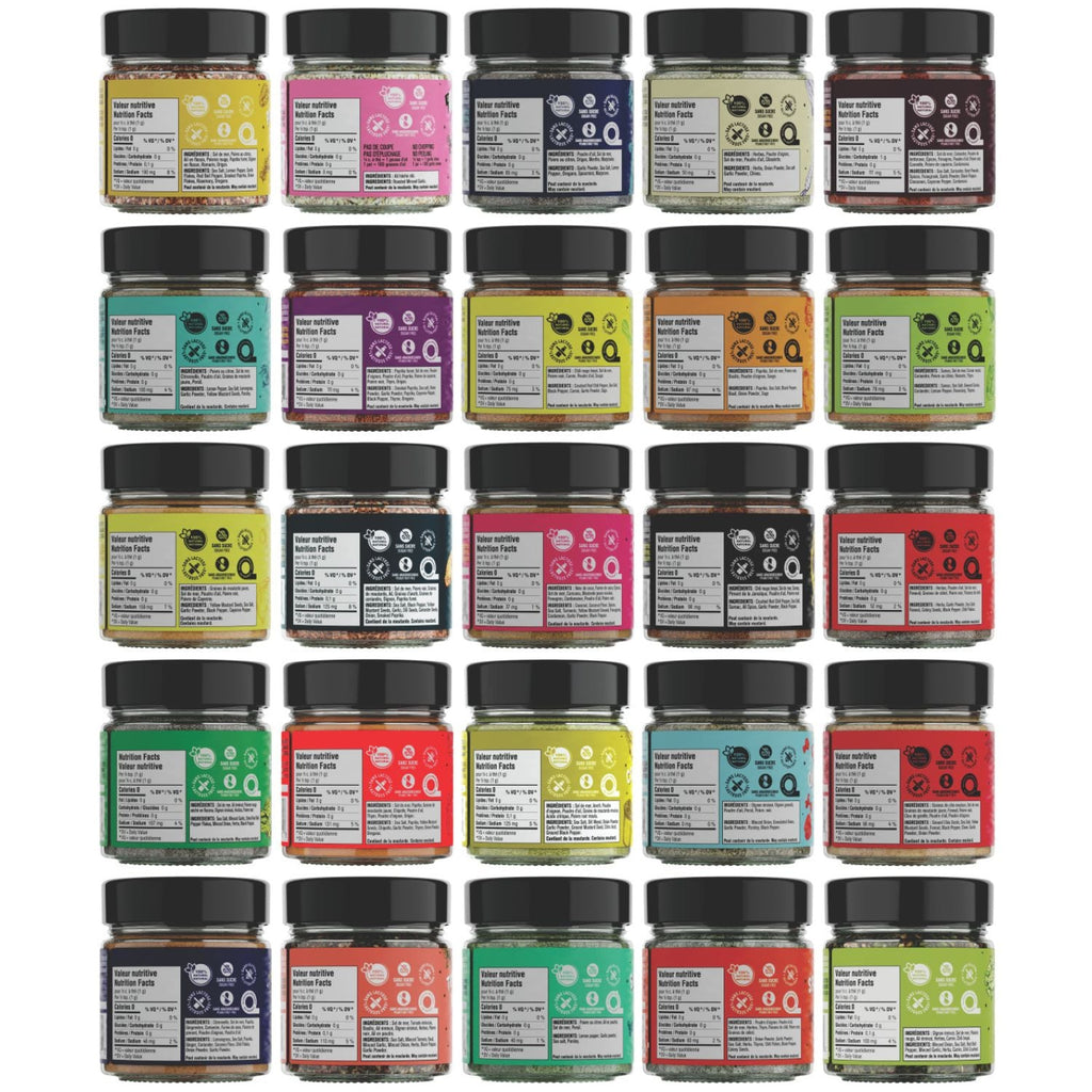 LA COLLECTION COMPLÈTE 25 POTS - Les Savoureux