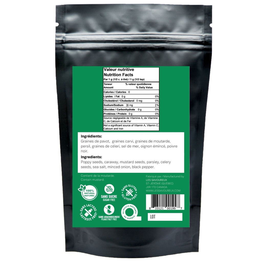 Mélange d'épices pour SALADE DE CHOU - Édition limitée - 50 gr - Les Savoureux
