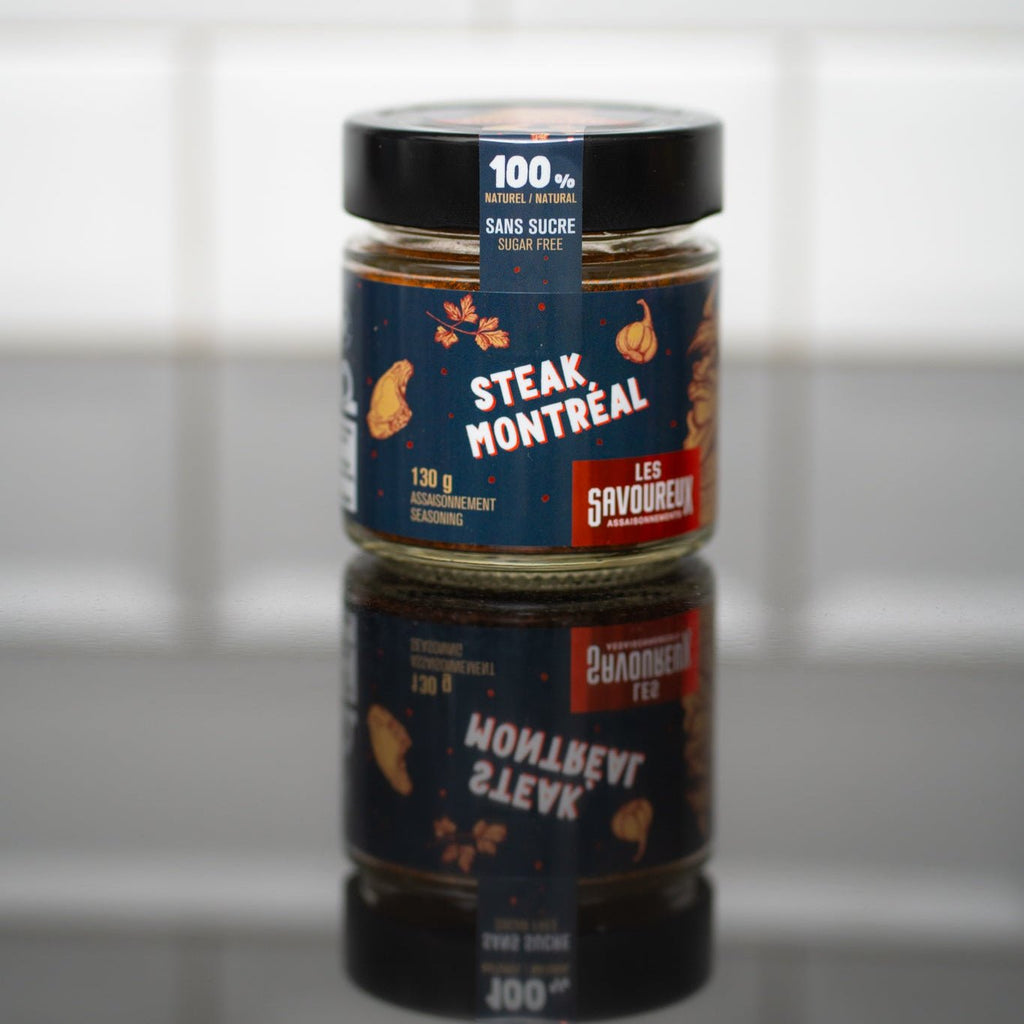 NOUVEAU - Épices à Steak Style Montréal - 130 gr - Les Savoureux