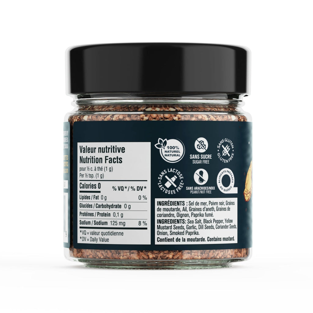 NOUVEAU - Épices à Steak Style Montréal - 130 gr - Les Savoureux