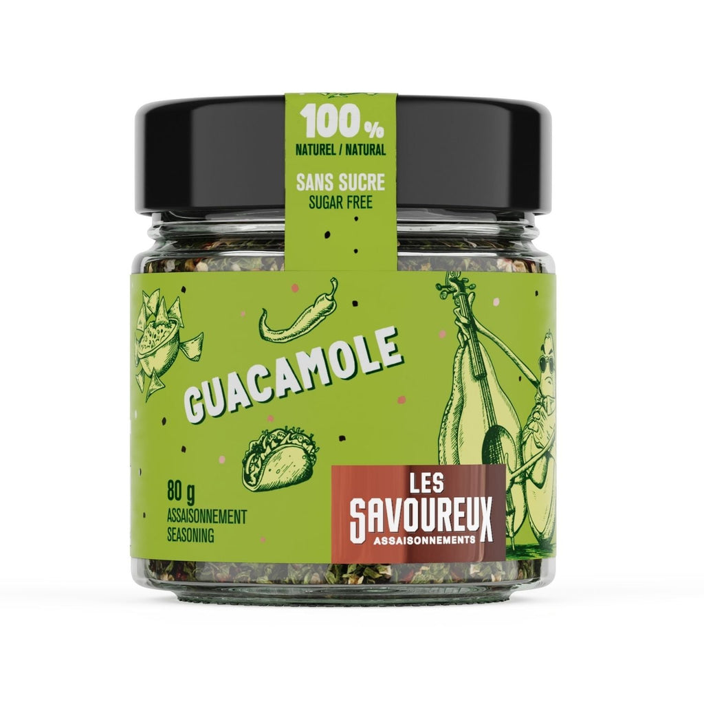 NOUVEAU - GUACAMOLE 80G - Les Savoureux