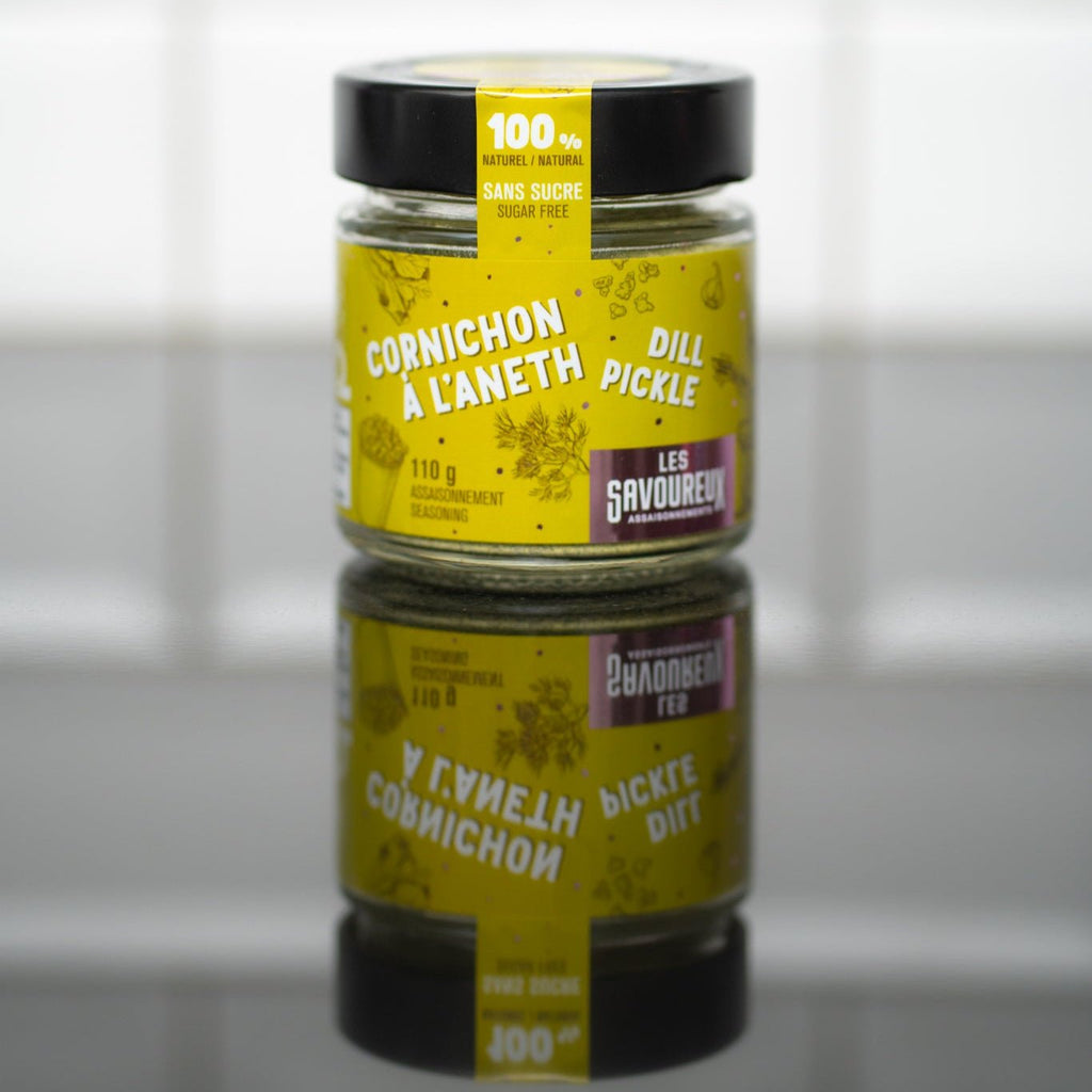 NOUVEAU - Mélange CORNICHON À L'ANETH - Épices et Assaisonnements 110 gr - Les Savoureux