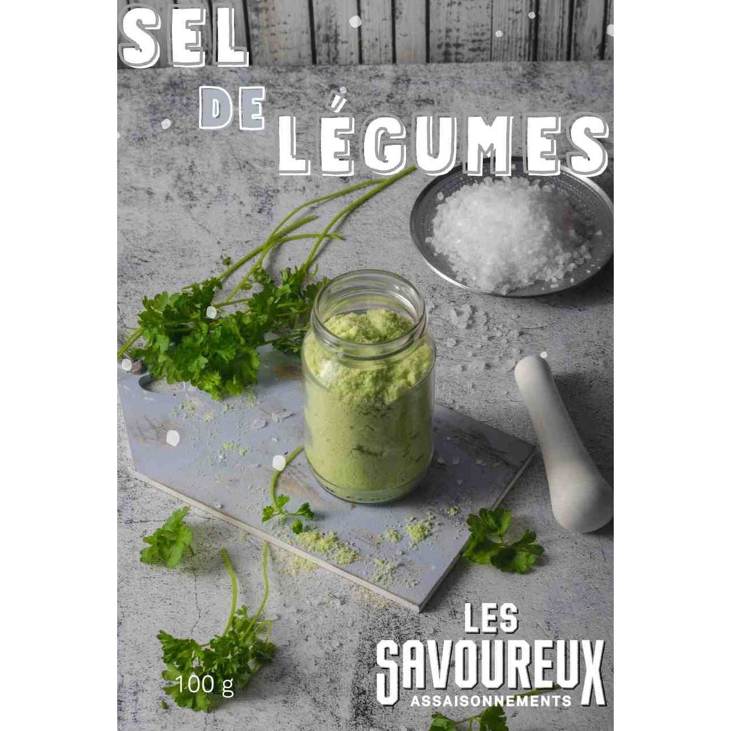 **NOUVEAU PRODUIT** | SEL DE LÉGUMES SAVOUREUX - Les Savoureux