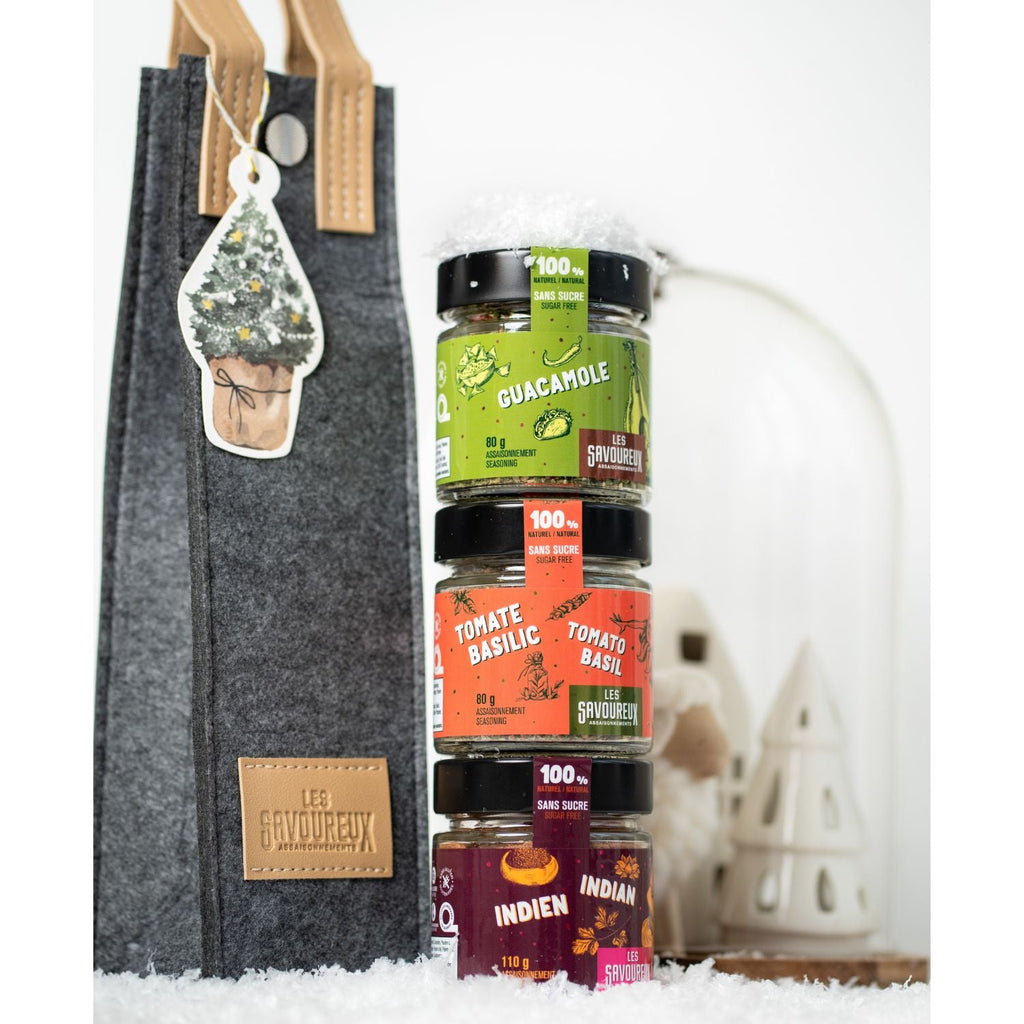 SAC CADEAU - 3 POTS AU CHOIX - Les Savoureux