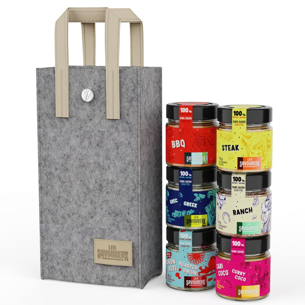 SAC CADEAU - 6 POTS AU CHOIX - Les Savoureux