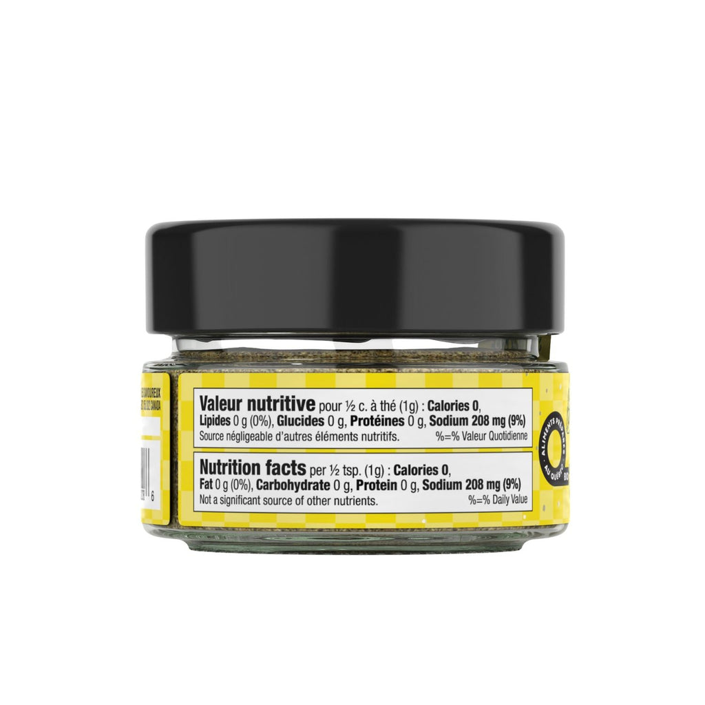 SEL & POIVRE AU CITRON - 85g - Les Savoureux