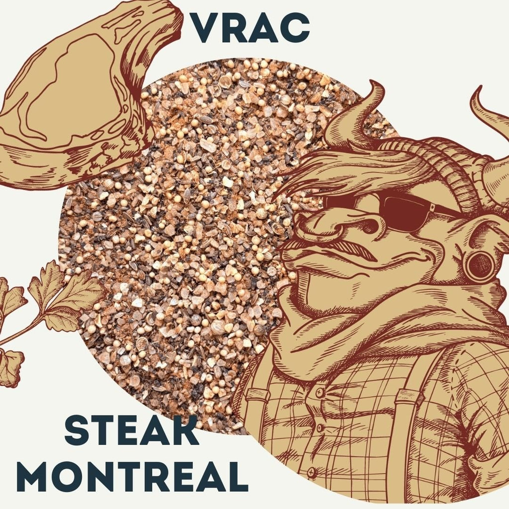 VRAC - Épices à Steak Style Montréal - 230 gr - Les Savoureux