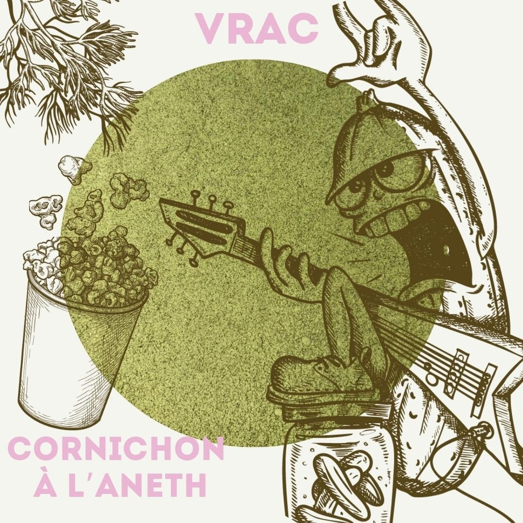 VRAC - Mélange CORNICHON À L'ANETH - Épices et Assaisonnements 200g - Les Savoureux