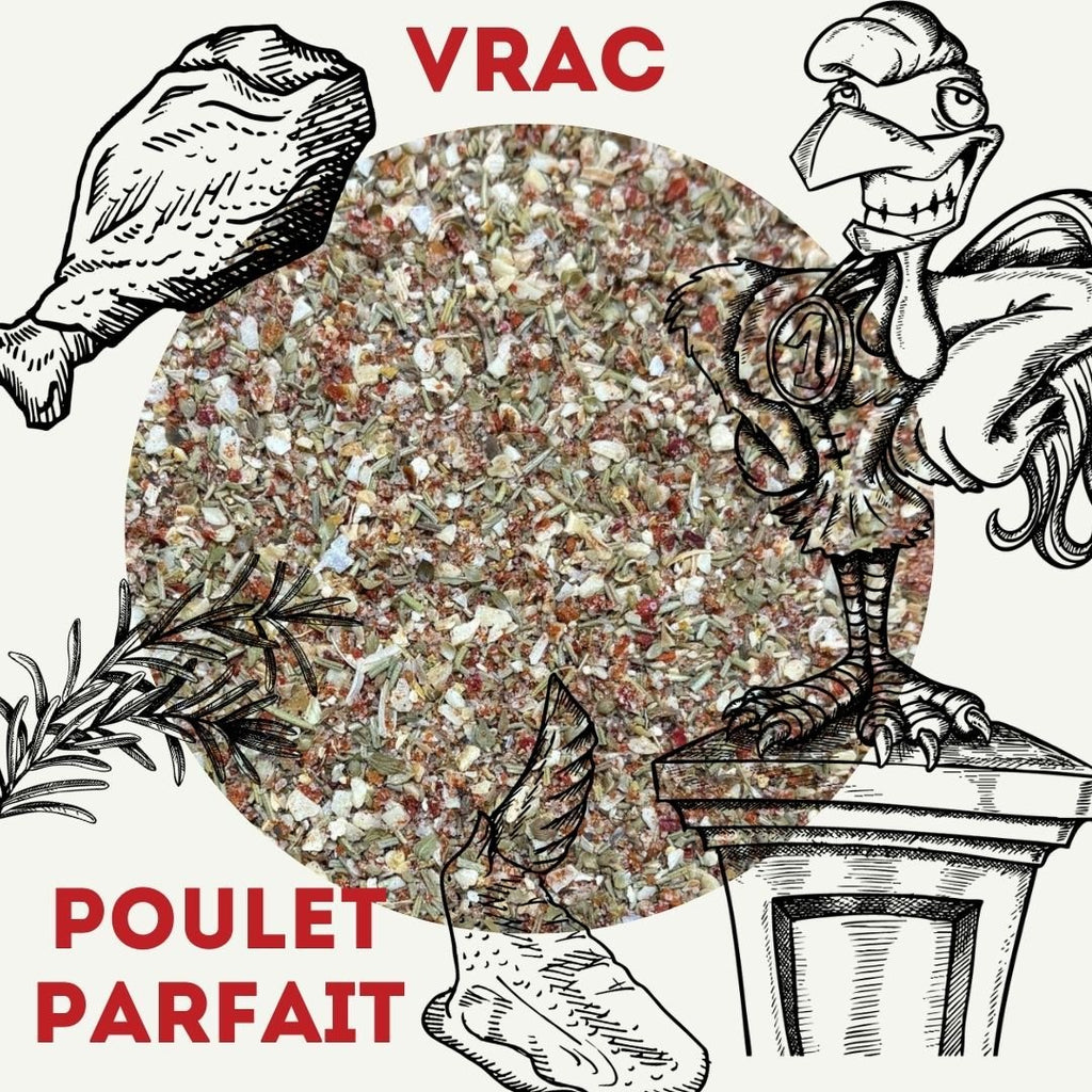 VRAC - Mélange POULET PARFAIT - Épices et assaisonnement - 230g - Les Savoureux
