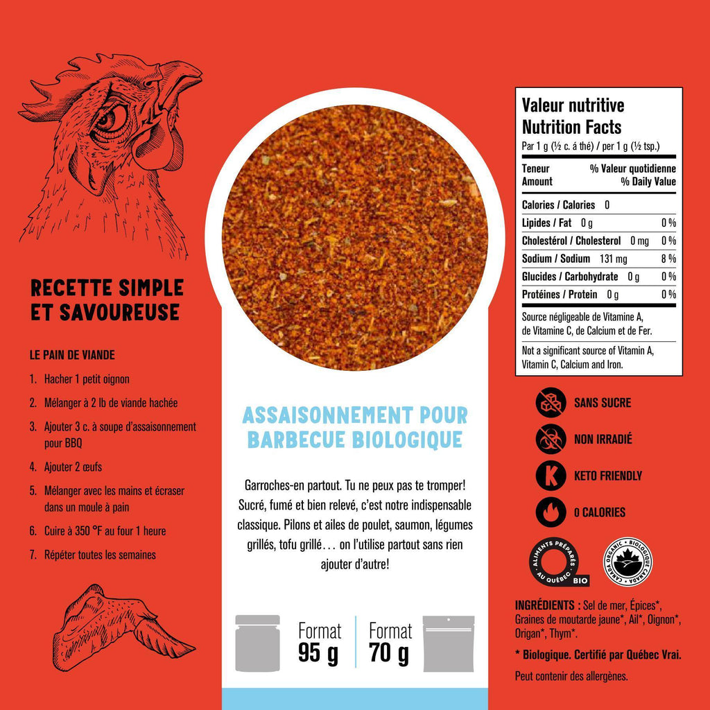 BBQ - 55g - Les Savoureux