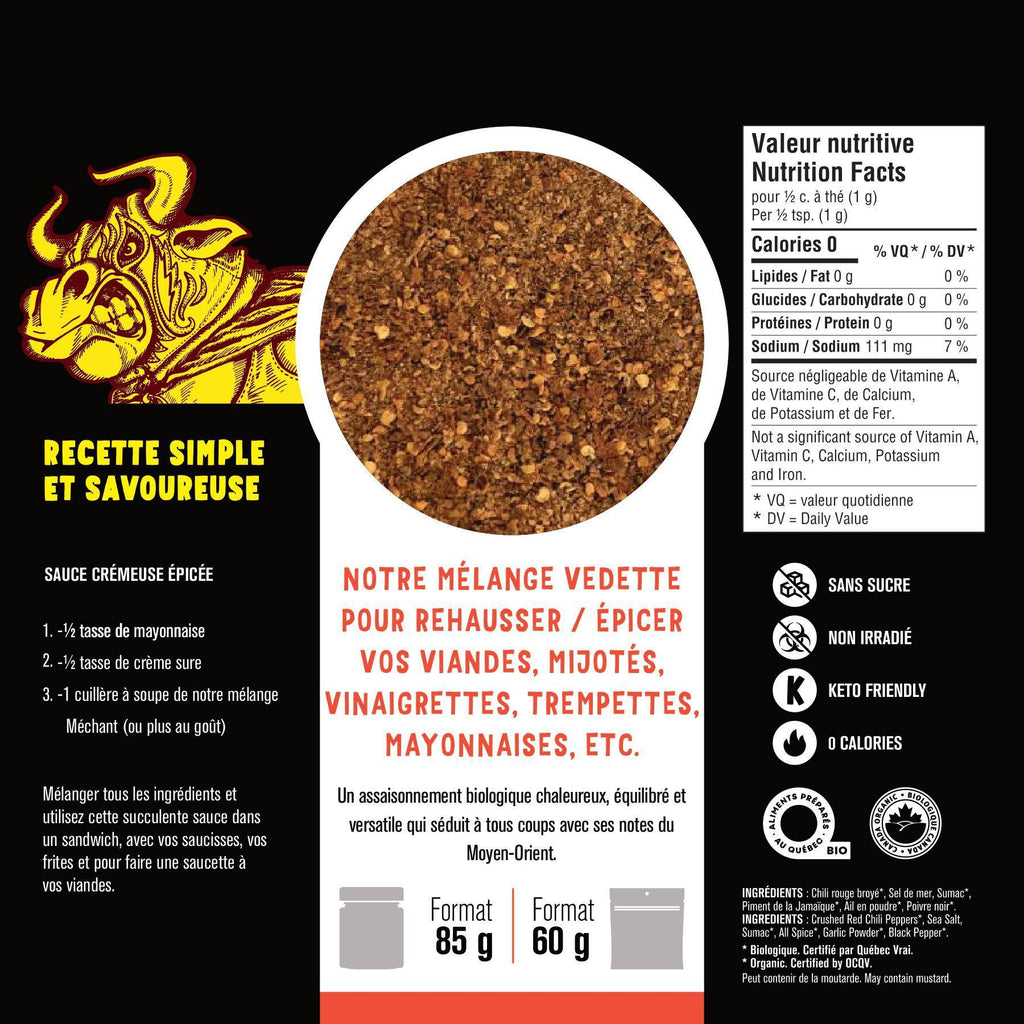 Méchant Piquant - 45g - Les Savoureux