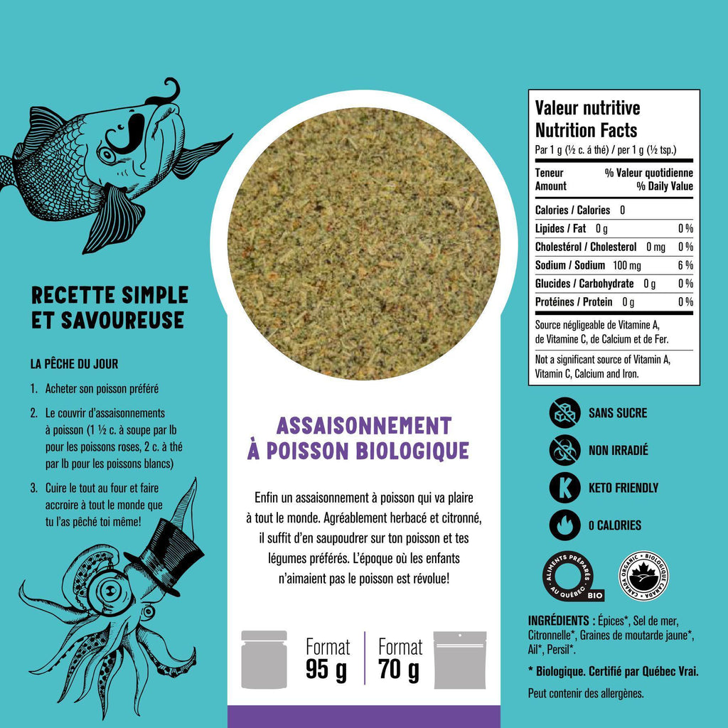 Poisson - 50g - Les Savoureux