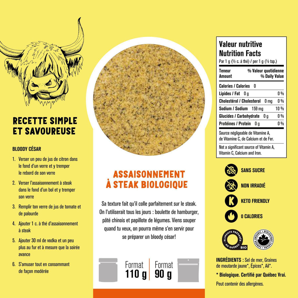 Steak - 65g - Les Savoureux