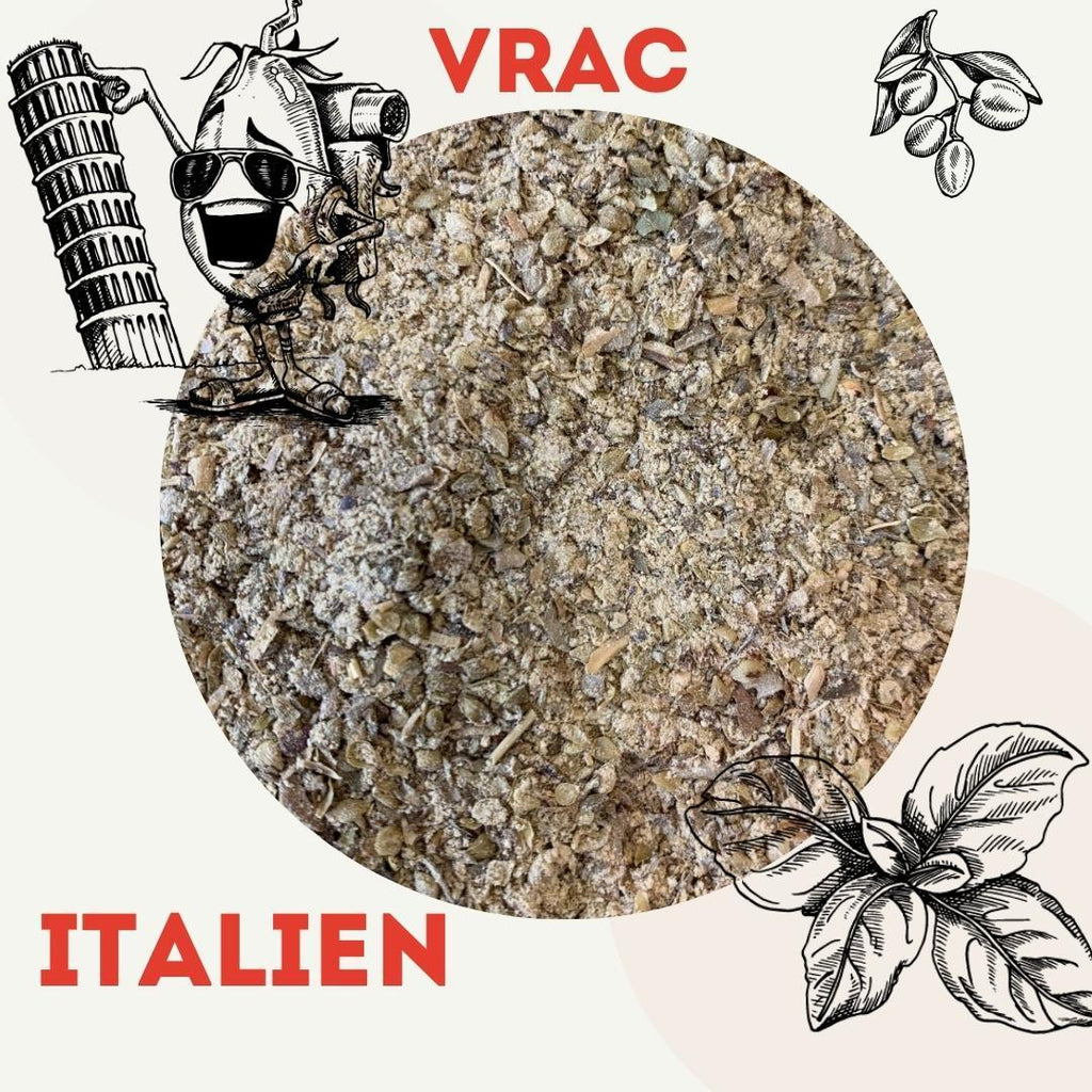 VRAC - Assaisonnement Italien 150G - Épices biologiques - Les Savoureux