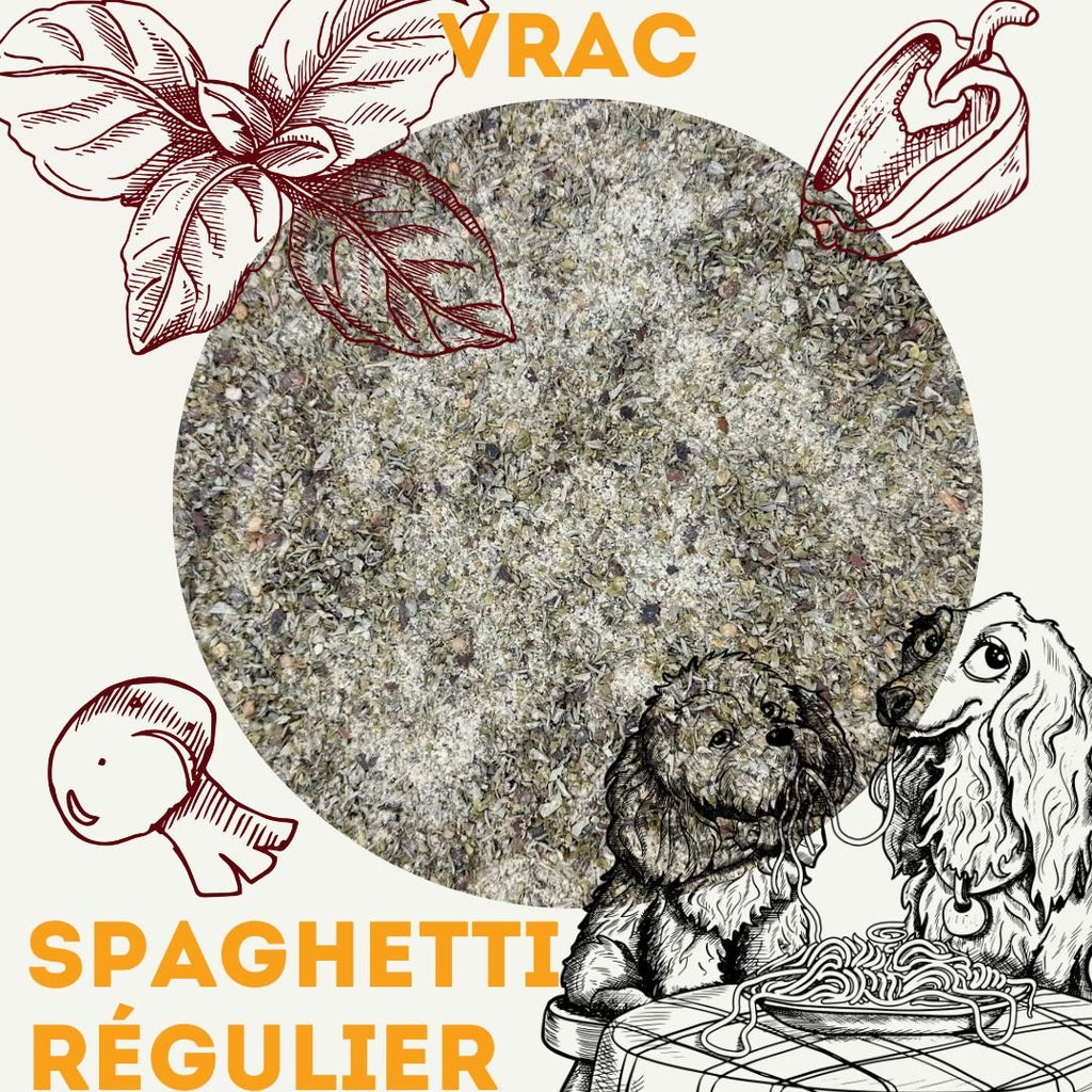 VRAC - Assaisonnement Spaghetti Régulier - Épices biologiques 150g - Les Savoureux
